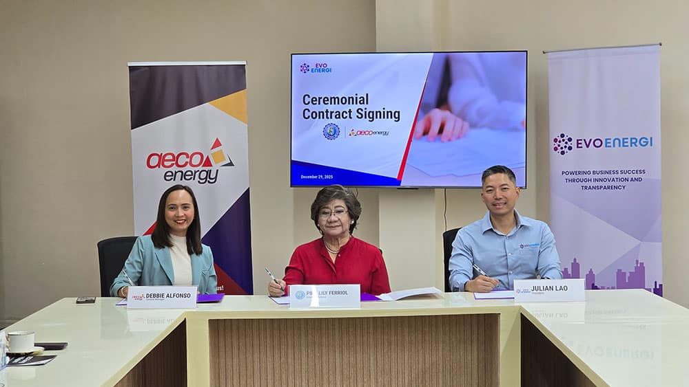 AECO Energy officially sealed its partnership with Maranatha Christian Academy